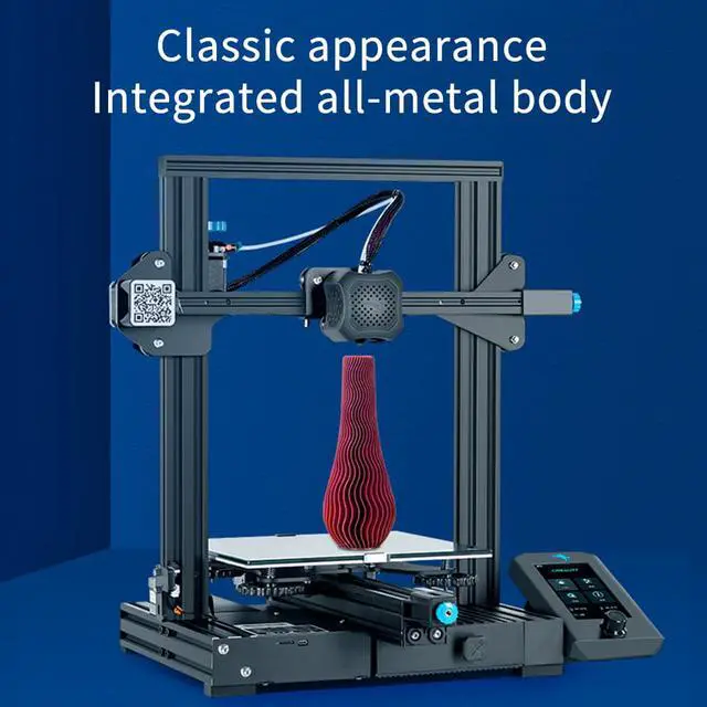 Alt view image 2 of 7 - Ender-3 V2 CREALITY 3D Printer DIY Kit Silent TMC2208 Stepper Resume Power Failure Printer Upgraded Tempered Glass Impresora 3D
