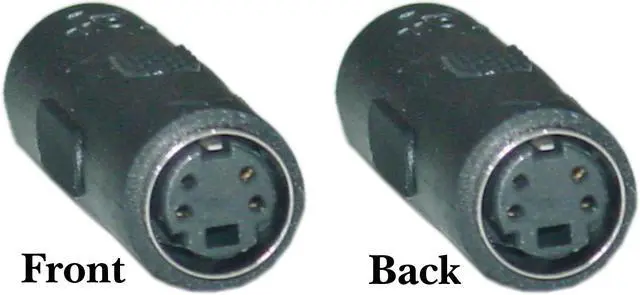 Alt view image 2 of 2 - Cable Wholesale S-Video (MiniDin4) Female / Female Gender Changer Coupler