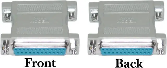 Alt view image 3 of 3 - DB25 Female / DB25 Female, Null Modem Adaptor