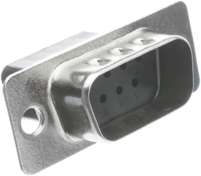 Alt view image 4 of 4 - Cable Wholesale DB9 Pin Male Crimping Housing (Serial)