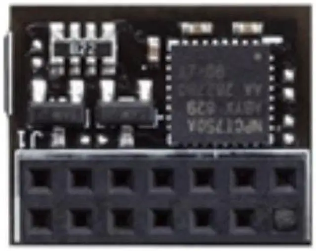 Alt view image 4 of 12 - Asus Accessory TPM-SPI SPI 14-1pin Nuvoton NPCT750 TPM2.0 Bulk Pack