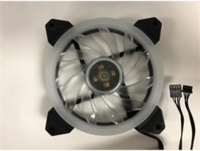 Alt view image 6 of 13 - EPOWER 120mm Quiet RGB LED PWM Single Fan For Expanding EPOWER RGB Fan Set