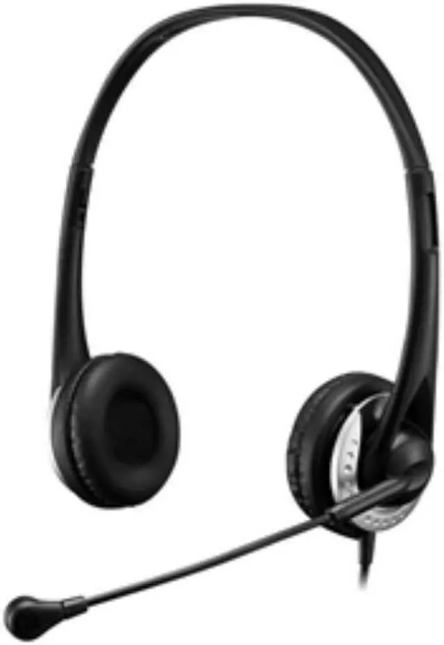 Alt view image 13 of 20 - Adesso Xtream P2 USB Wired Multimedia Headset with Microphone Binaural Over the Head Black XTREAMP2