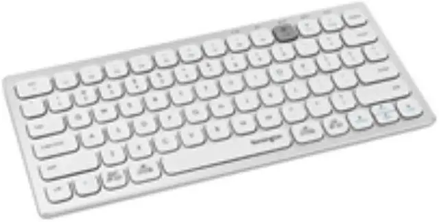 Alt view image 11 of 20 - Kensington K75504US Silver 2.4 GHz + Bluetooth Compact Keyboard