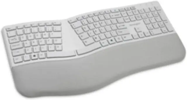 Alt view image 16 of 20 - Kensington Pro Fit K75402US Gray 2.4 GHz and Bluetooth Ergonomic Keyboard