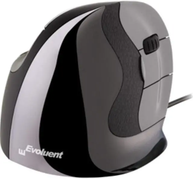 Alt view image 3 of 20 - WORLDS FIRST MOUSE WITH GROOVED BUTTONS.YOUR FINGERTIPS REST IN A SHALLOW GROOVE