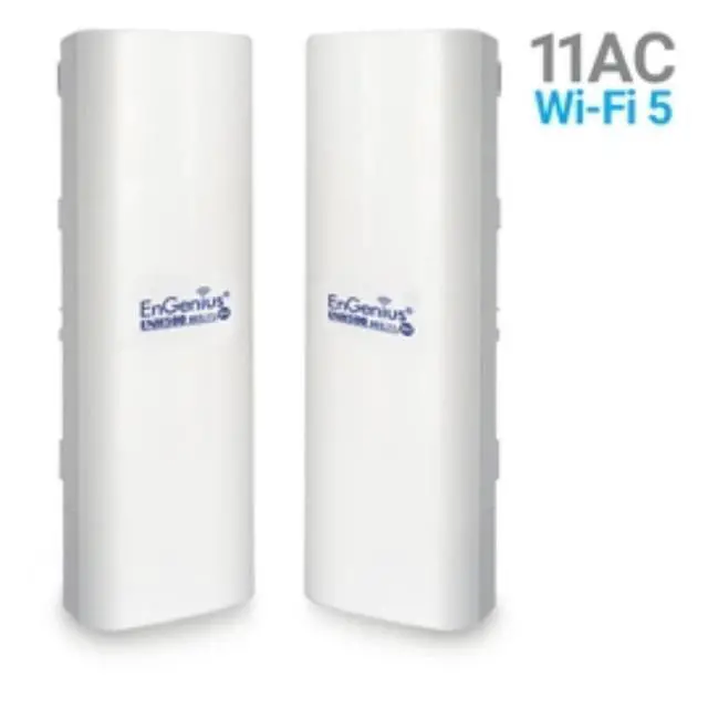 Alt view image 5 of 14 - EnGenius Technologies ENH500v3 Wi-Fi 5 Wave 2 Outdoor AC867 5GHz Plug-n-Play Wireless CPE/Client Bridge, PTP/PTMP, IP55, 27dBm with 16 dBi High-Gain Antenna, Long Range up to 5 Miles [2-Pack]