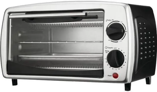 Alt view image 5 of 11 - Toaster Oven 4Slice 9L Black