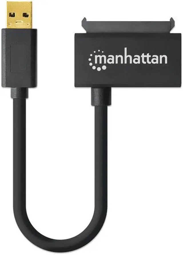 Alt view image 9 of 17 - MANHATTAN 130424 SuperSpeed USB to SATA Adapter