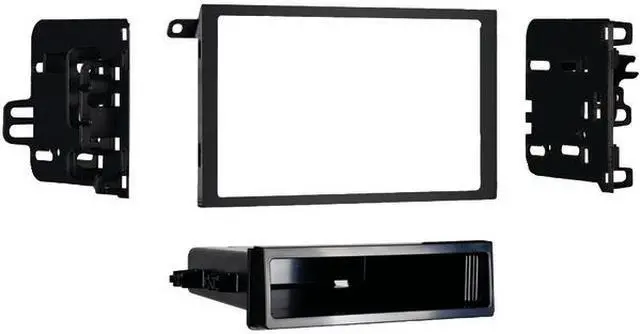 Alt view image 2 of 4 - Metra 99-2011 Single/Double DIN Dash Multi-Kit for Select 1990-up GM Vehicles