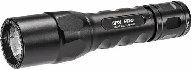 Alt view image 18 of 18 - SureFire 6PX Pro Lightweight High Performance Dual Output LED Flashlight, Black