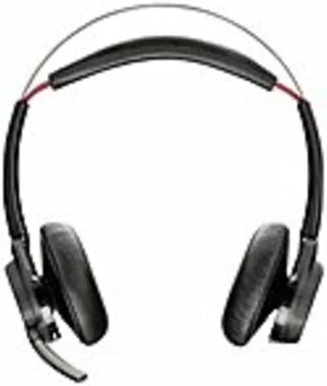 Alt view image 16 of 19 - Plantronics Voyager Focus UC Stereo Bluetooth Headset With Active Noise Canceling (ANC) - Stereo - Wireless - Bluetooth - 147.6 ft - Over-the-head - Binaural - Circumaural - Noise Cancelling ...