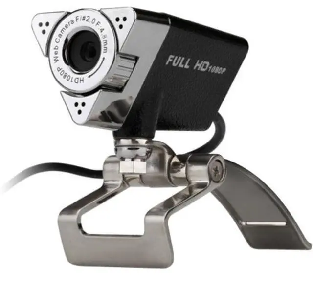 Alt view image 14 of 20 - Aluratek AWC01F Video Conferencing Camera - 2 Megapixel - 30 fps - Black - USB 2.0 - 15 Megapixel Interpolated - 1920 x 1080 Video - CMOS Sensor - Manual Focus - Microphone - Notebook, Computer