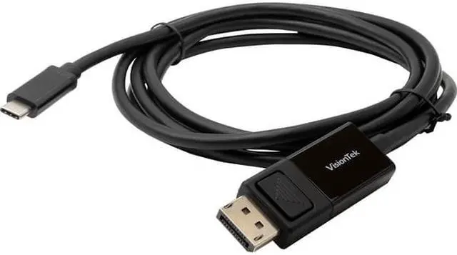Alt view image 5 of 8 - Visiontek Usb-C To Displayport 1.4 Bi-Directional 2M Active Cable (M/M)