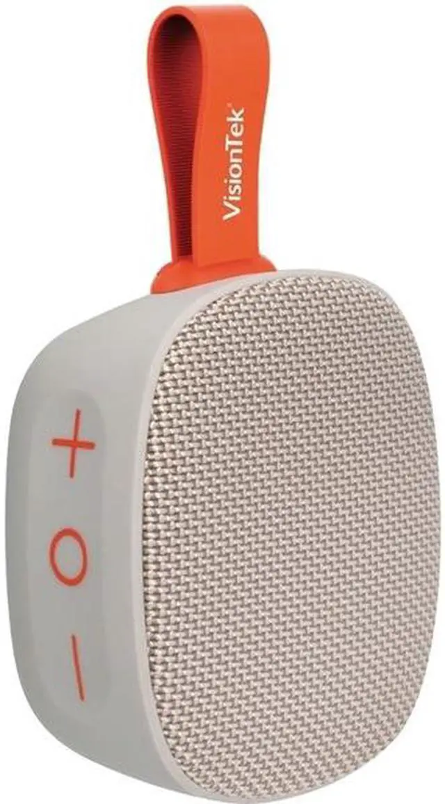 Alt view image 7 of 18 - Visiontek Sound Cube Portable Bluetooth Speaker System - Gray
