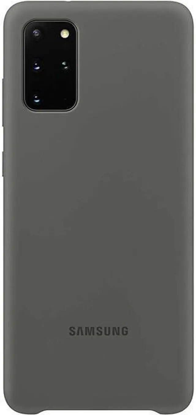 Alt view image 2 of 6 - Samsung Genuine Silicone Cover For Galaxy S20+ S20+5G Gray EF-PG985TJEGUS