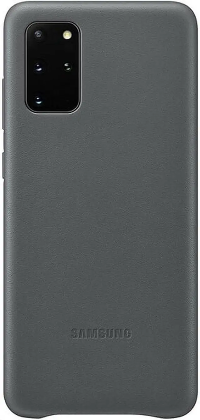Alt view image 6 of 9 - Samsung Leather Cover for Galaxy S20 Plus - Gray