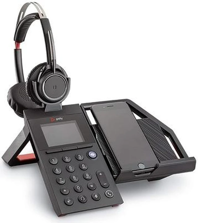 Alt view image 6 of 8 - Plantronics Poly Elara 60 WS Mobile Phone Station and Headset for Voyager Focus