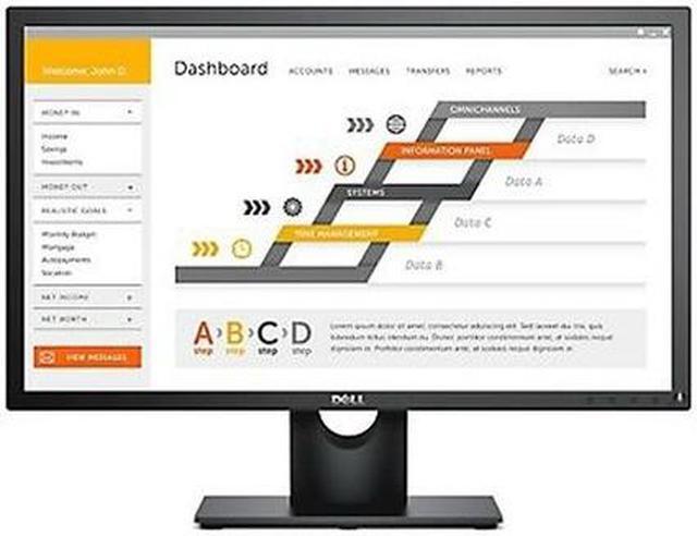 Alt view image 5 of 9 - Dell 23.8" 60 Hz IPS LCD Monitor 8ms (GTG) D-Sub, DisplayPort E2417H