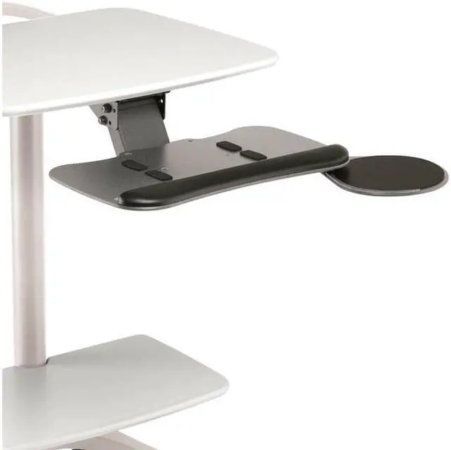 Alt view image 5 of 5 - Ergotron 169BK Compact Keyboard and Mouse Caddy