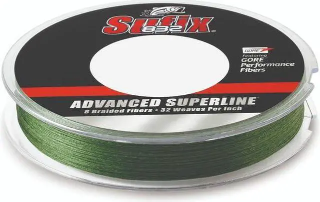 Alt view image 5 of 6 - Sufix 832 Advanced Superline Braided Fishing Line 300 yd 20lb Green