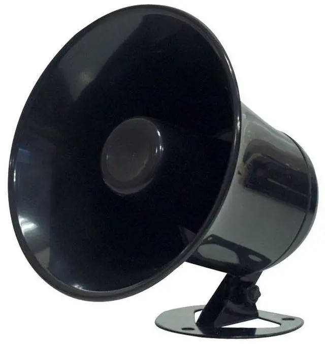 Alt view image 12 of 14 - Pyramid - All Weather 5'' PA Mono Extension Horn Speaker