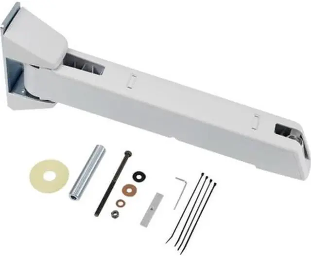 Alt view image 3 of 4 - Ergotron 45-261-216 Styleview Sit-Stand Combo Extender - Mounting Component (Extender Arm, Wall Track Mount, Arm Cover) - Aluminum, High-Grade Plastic - White