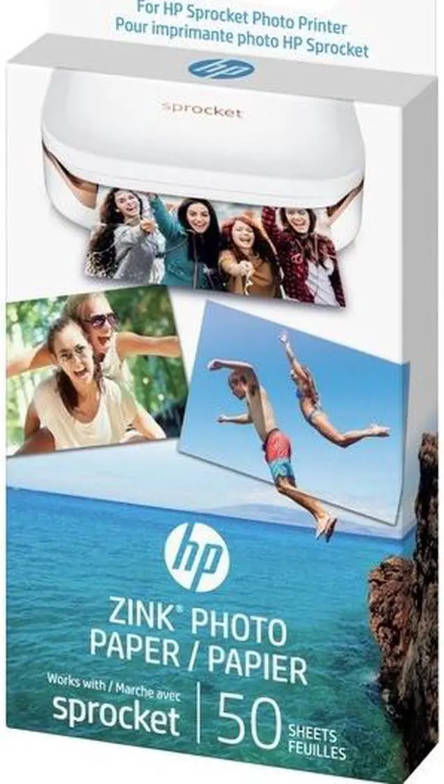 Alt view image 19 of 20 - HP Glossy Photo Paper, 2 x 3, 50/Pack (1DE39A)