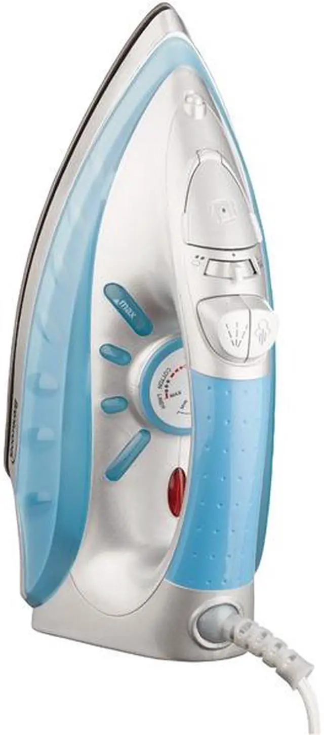 Alt view image 4 of 11 - Brentwood Nonstick Steam/dry; Spray Iron With Silver Finish BTWMPI60