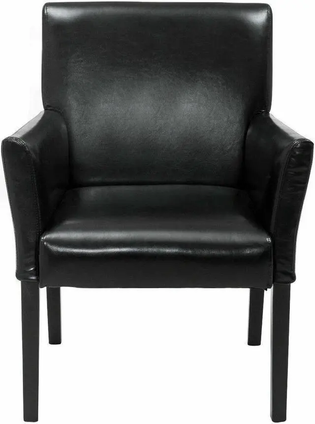Alt view image 4 of 7 - Modern PU Leather Executive Arm Chair Sofa