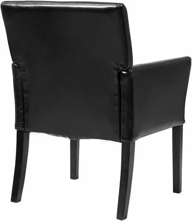 Alt view image 7 of 7 - Modern PU Leather Executive Arm Chair Sofa