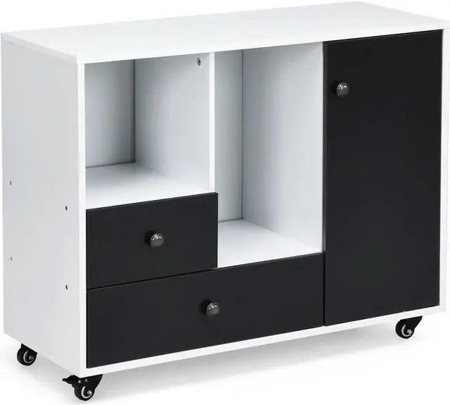 Main image of Lateral Mobile Filing Cabinet with 2 Drawers