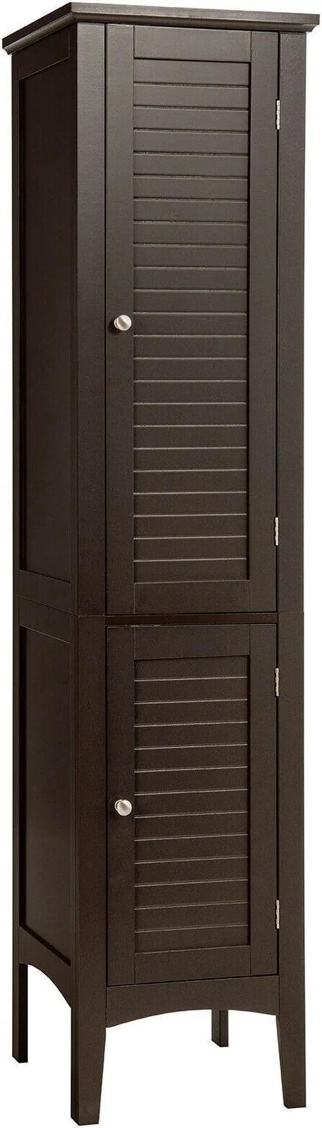 Main image of Freestanding Bathroom Storage Cabinet for Kitchen and Living Room-Brown