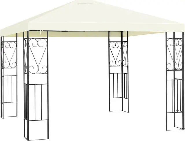 Main image of 10 x 10 Feet Patio Gazebo Canopy Tent Garden Shelter