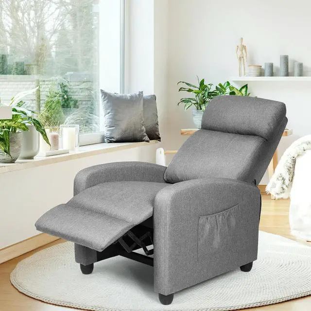 Main image of Recliner Sofa Wingback Chair with Massage Function