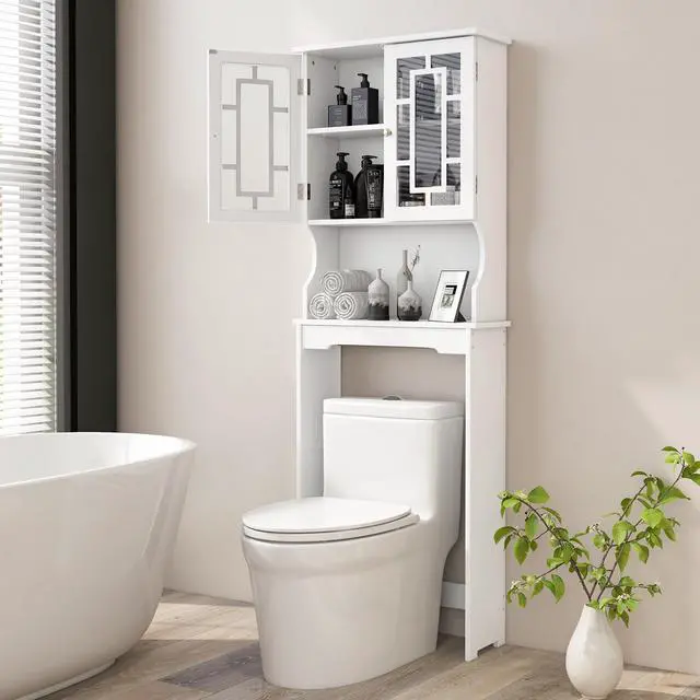 Alt view image 3 of 7 - Bathroom Spacesaver Organizer with Adjustable Shelf