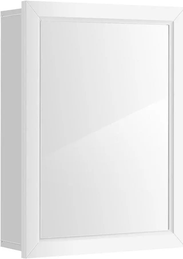 Main image of Wall Mounted Adjustable Medicine Storage Mirror Cabinet