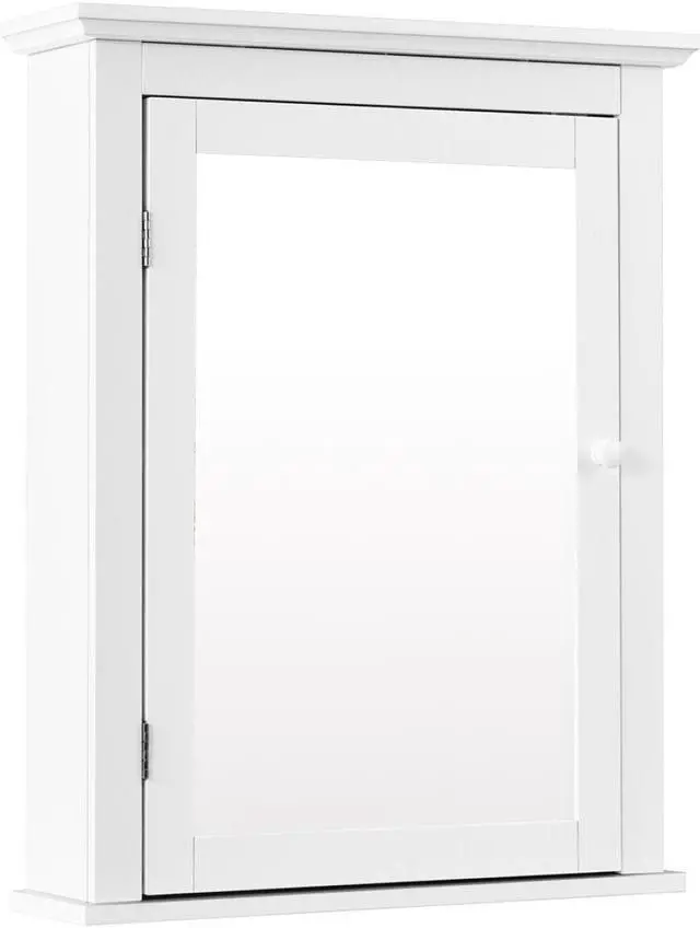 Alt view image 4 of 7 - Bathroom Wall Mounted Storage Mirror Medicine Cabinet