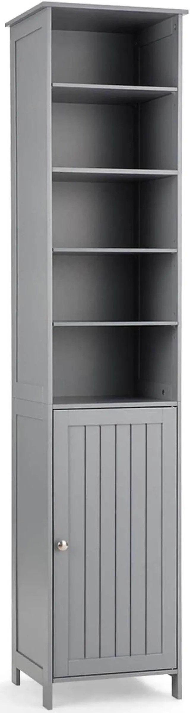 Main image of 72 Inches Free Standing Tall Floor Bathroom Storage Cabinet
