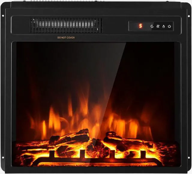 Main image of SlickBlue 18 Inch 1500W Electric Fireplace Freestanding and Recessed Heater