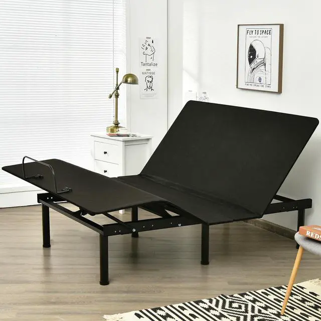 Alt view image 6 of 7 - SlickBlue Queen Size Adjustable Bed Base Frame with Wireless Remote Control