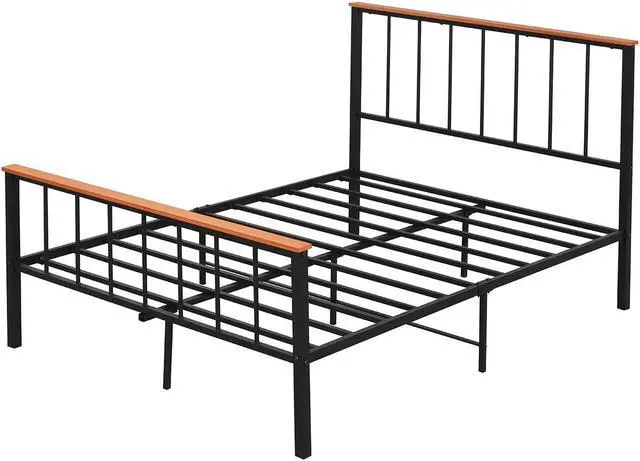Main image of SlickBlue Full/Queen Bed Frame with Headboard and Footboard