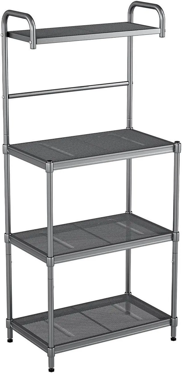 Main image of SlickBlue 4-Tier Baker's Rack Stand Shelves Kitchen Storage Rack Organizer