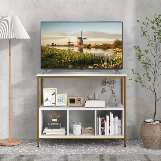 Alt view image 7 of 7 - SlickBlue Modern Kitchen Buffet Sideboard with 3 Compartments