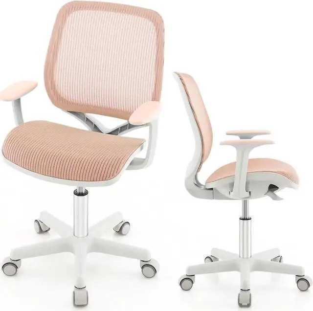 Alt view image 5 of 7 - SlickBlue Swivel Mesh Children Computer Chair with Adjustable Height