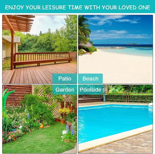 Alt view image 3 of 7 - SlickBlue Patio Rattan Cushioned Height Adjustable Lounge Chair