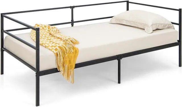 Alt view image 2 of 7 - SlickBlue Twin Size Metal Daybed Frame for Living Room Bedroom