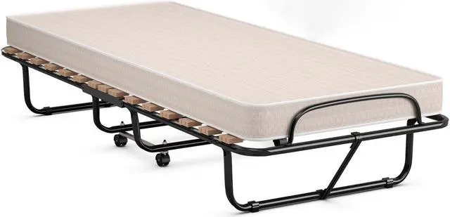 Main image of SlickBlue 75 x 31.5 Inch Folding Guest Bed with Memory Foam Mattress for Adult