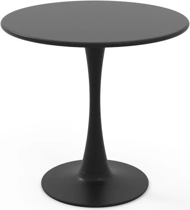 Main image of SlickBlue 31.5" Round Dining Table with Anti-Slip PP Ring-Black
