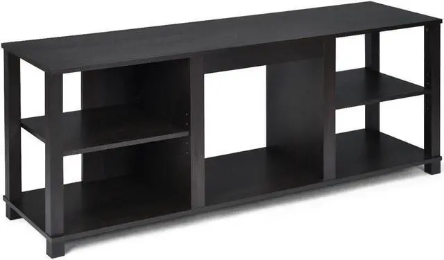 Main image of SlickBlue 2-Tier TV Storage Cabinet Console with Adjustable Shelves